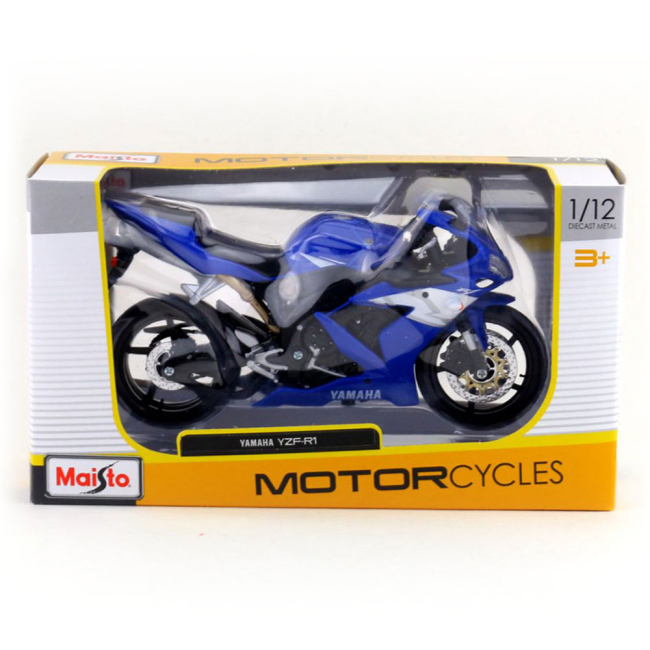 Автомодели - Мотоцикл Maisto Yamaha YZF-R1 в ассортименте (31101-17) (4890159366494)#2