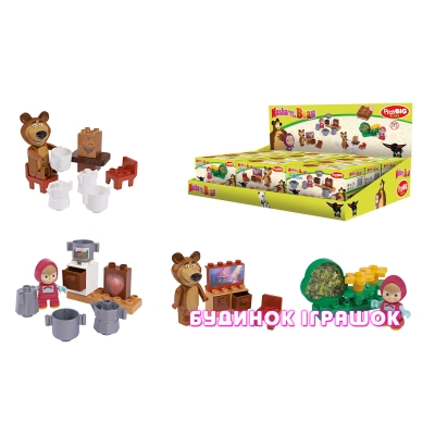Конструкторы с уникальными деталями - Конструктор Маша и Медведь Стартовый набор BIG (0057090)#2