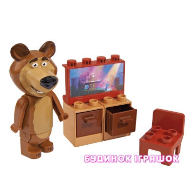 Конструкторы с уникальными деталями - Конструктор Маша и Медведь Стартовый набор BIG (0057090)#4