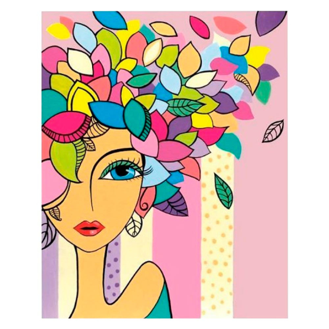 Товары для рисования - Картина по номерам Кокетка Rosa (N0001321)#3