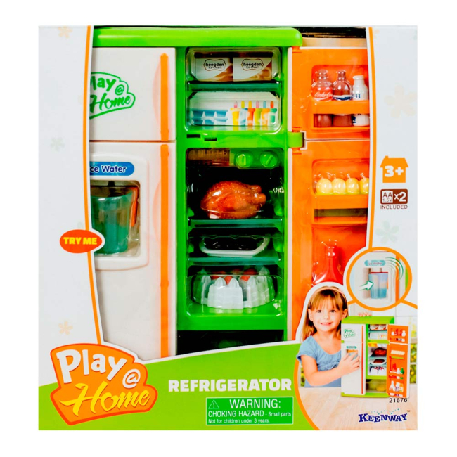 Детские кухни и бытовая техника - Игровой набор Keenway Холодильник (K21676) (2001357)#3