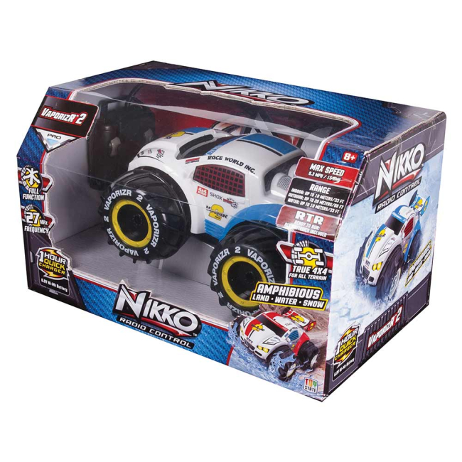 Радіокеровані моделі - Машинка-амфібія Nikko VaporizR 2 на радіокеруванні блакитна (94156)#3