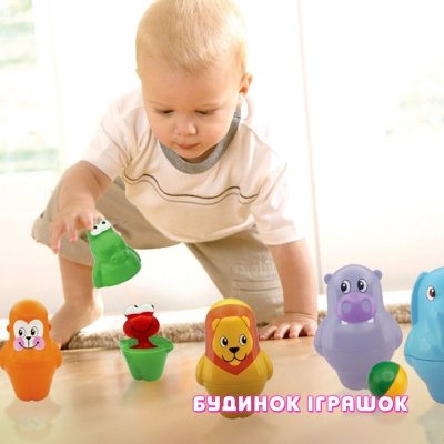 Спортивні активні ігри - Боулінг для дітей Джунглі Tolo Toys (89412)#2