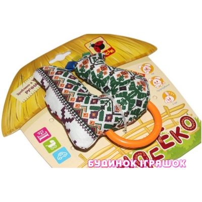 Погремушки, прорезыватели - Мягкая игрушка Этно-Эко Птичка Масік (МК3103-04) (MK3103-04)#2