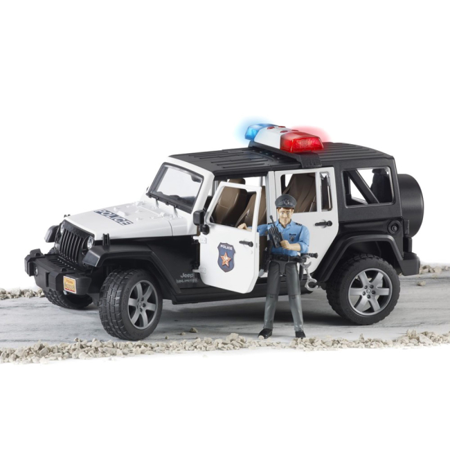 Транспорт і спецтехніка - Поліція Bruder Wrangler unlimited rubicon (2526)#5