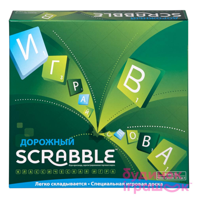 Настольные игры - Настольная игра Mattel Games Scrabble Дорожный (CJT18)#2
