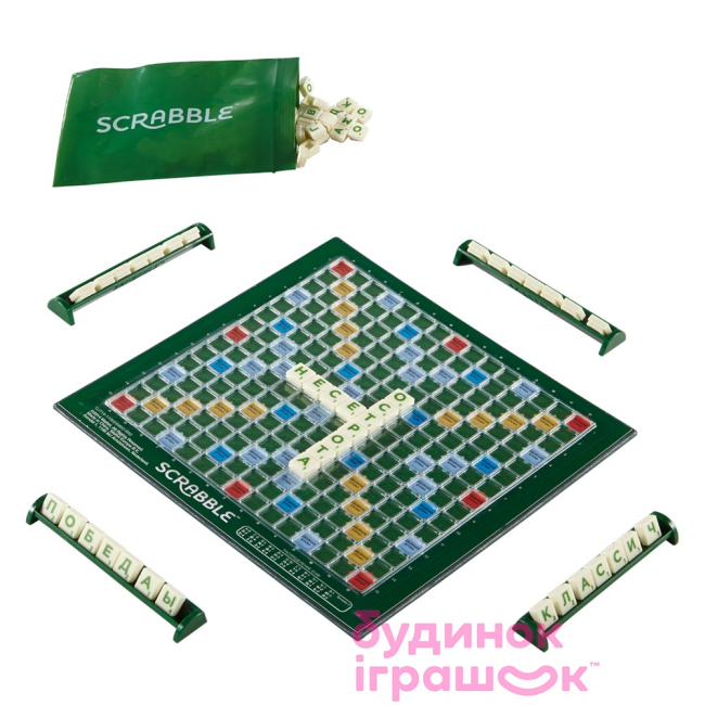 Настольные игры - Настольная игра Mattel Games Scrabble Дорожный (CJT18)#3