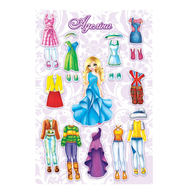 Настольные игры - Настольная игра Bombat Game Одень куклу Аделина (4820172800132)#2