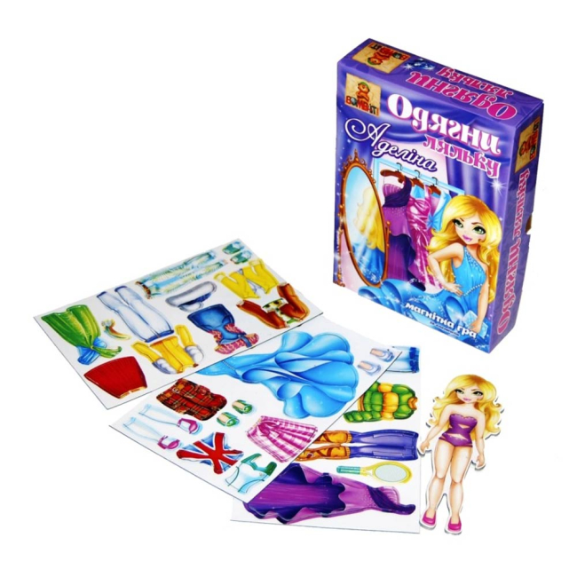 Настольные игры - Настольная игра Bombat Game Одень куклу Аделина (4820172800132)#3