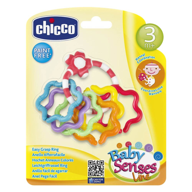 Брязкальця, прорізувачі - Іграшка-брязкальце Кільця CHICCO (05954 00) (05954.00)#2