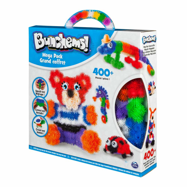 Конструкторы с уникальными деталями - Конструктор Bunchems Мега упаковка (6026103)#5