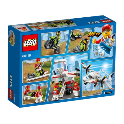 Конструкторы LEGO - Конструктор LEGO City Самолет скорой помощи (60116)#2