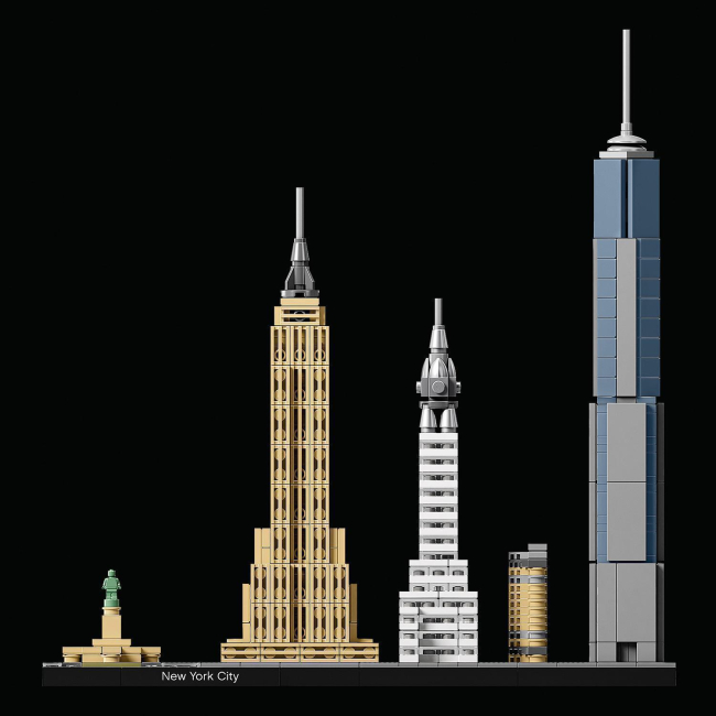 Конструкторы LEGO - Конструктор LEGO Architecture Нью-Йорк (21028)#5