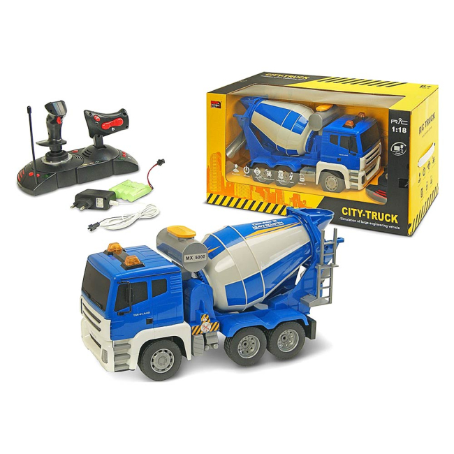 Радиоуправляемые модели - Автомодель MZ Бетономешалка на радиоуправлении 1:18 (2082)#5