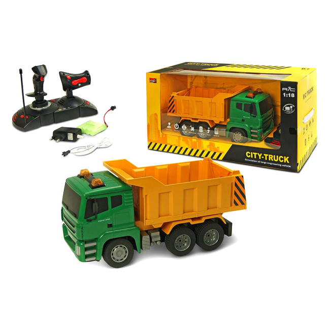 Радіокеровані моделі - Автомодель MZ Вантажівка на радіокеруванні 1:18 (2083)#3