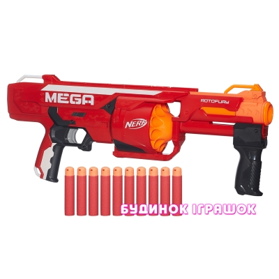 Помповое оружие - Бластер Nerf Мега Rotofury (B1269)#2