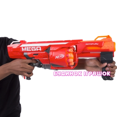 Помповое оружие - Бластер Nerf Мега Rotofury (B1269)#5