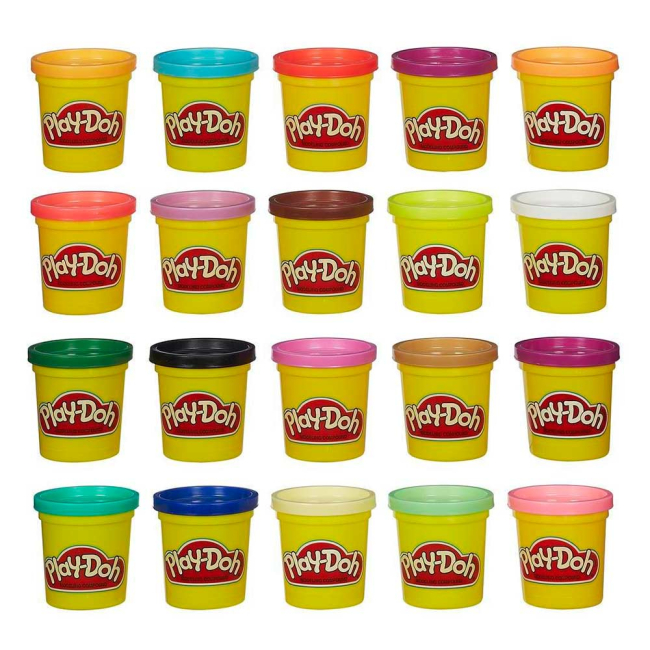 Наборы для лепки - Набор пластилина Play-Doh 20 баночек (A7924)#2