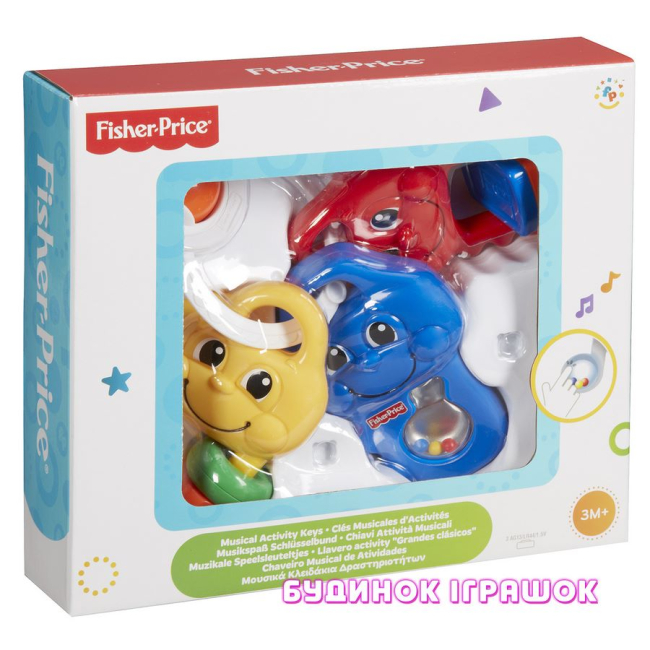 Розвивальні іграшки - Музичні ключі Fisher-Price (74123)#2