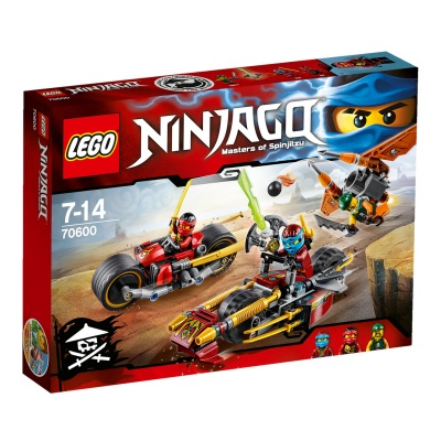 Конструкторы LEGO - Конструктор Погоня на ниндзяциклах LEGO NINJAGO (70600)#3