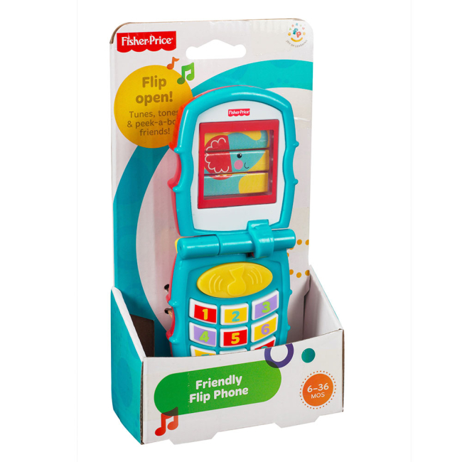 Розвивальні іграшки - Перший музичний телефон Fisher-Price (Y6979)#2