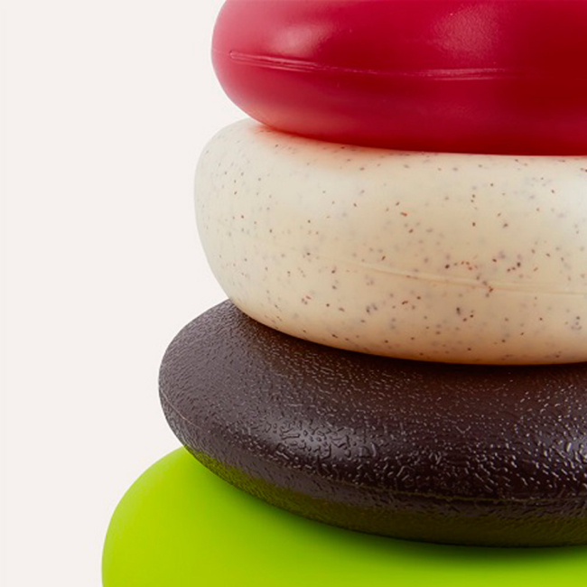 Развивающие игрушки - Пирамидка Battat Морские камешки (BX1372Z)#3