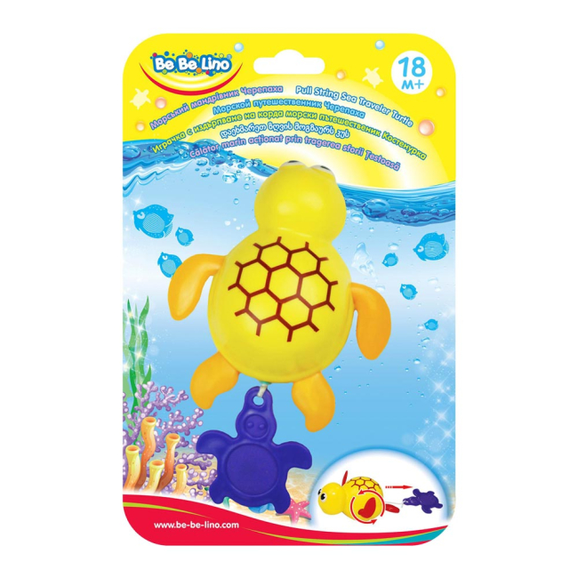 Іграшки для ванни - Іграшка для ванни Bebelino Морський мандрівник Черепашка заводна (57094)#2