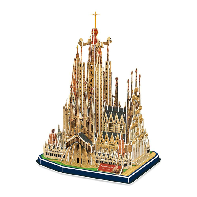 3D-пазлы - Трёхмерная головоломка-конструктор CubikFun Храм Святого Семейства (MC153h)#2