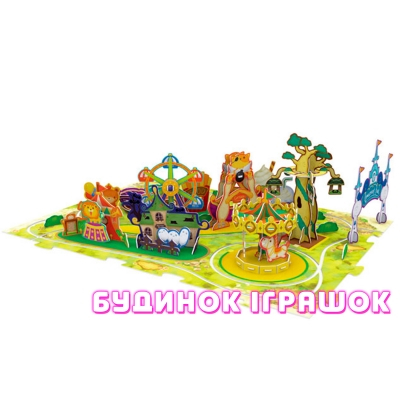 3D-пазлы - Трёхмерная головоломка-конструктор CubikFun Поездка в парк развлечений (K1002h)#2