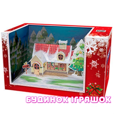 3D-пазлы - Трёхмерная головоломка-конструктор CubikFun Magic Box. Рождественский коттедж (OM3605h)#3