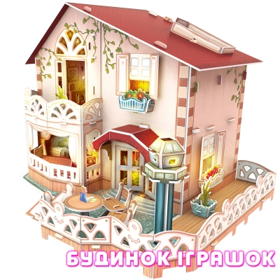 3D-пазли - Тривимірна головоломка-конструктор CubicFun Бунгало для відпочинку (P634h)#3