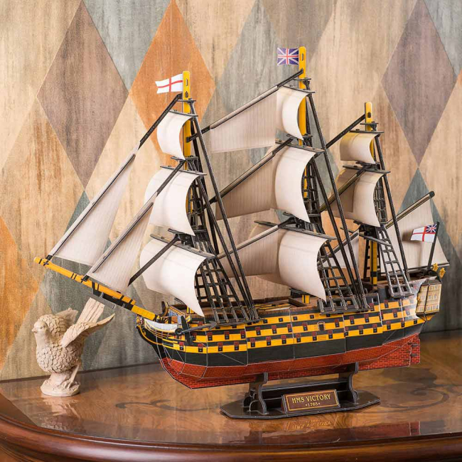 3D-пазлы - Трёхмерная головоломка-конструктор CubikFun HMS Victory (T4019h)#3