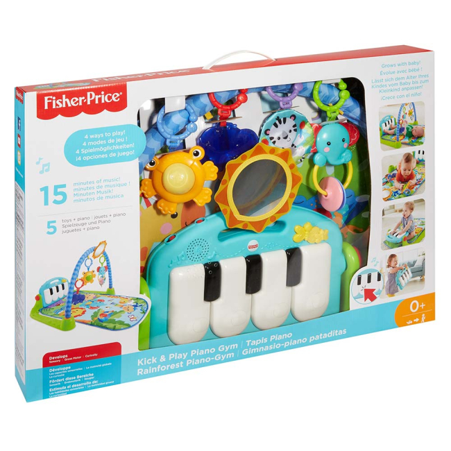 Розвивальні килимки - Розвивальний килимок Fisher-Price Піаніно (BMH49)#2