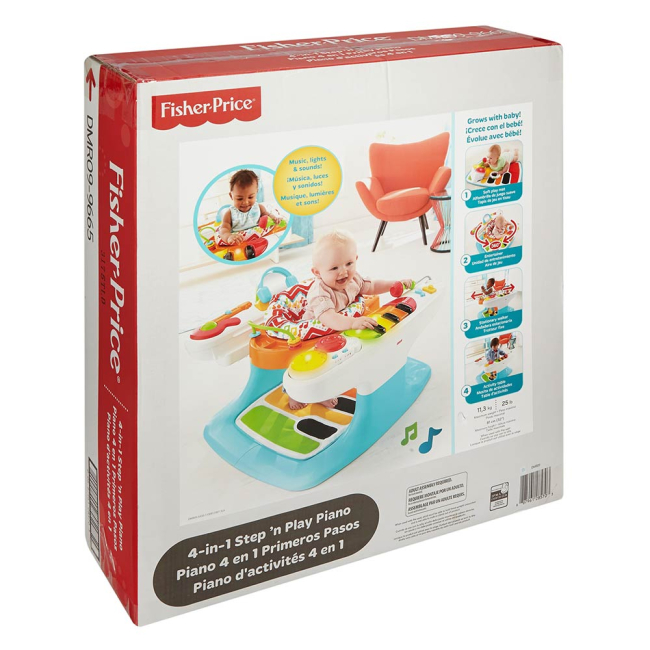 Развивающие игрушки - Музыкальный игровой центр Fisher-Price Играем и развиваемся 4 в 1 (DMR09)#2