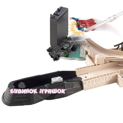 Автотреки - Трек Hot Wheels Битва героїв з фільму Бетмен проти Супермена (DJH61)#4