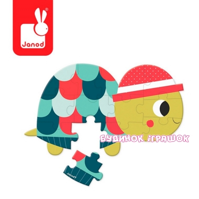 Пазлы - Пазлы-мини Janod для малышей Лес 12 элементов ассортимент (J02852)#3