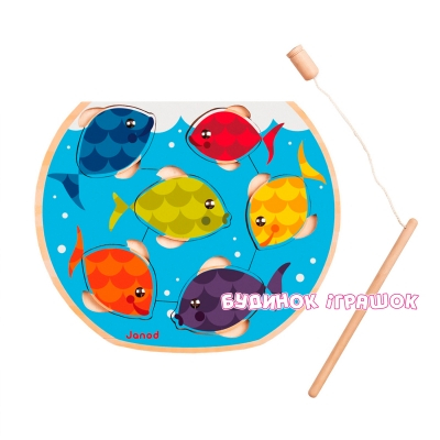 Настільні ігри - Ігровий набір Janod Пазли Рибалка дерево (J07008)#2