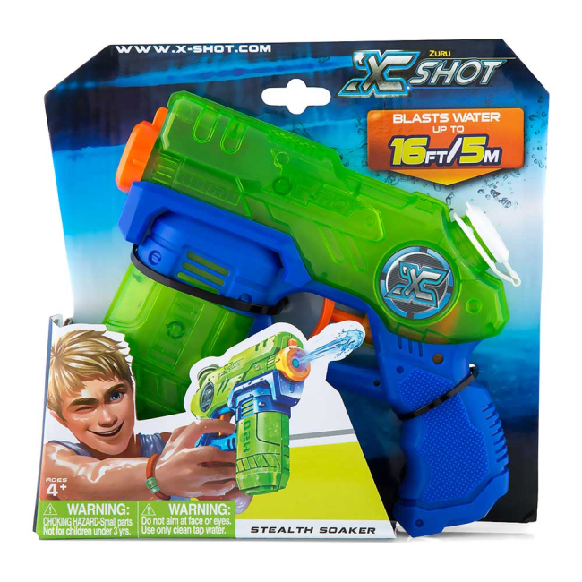 Водна зброя - Водний бластер X-Shot Small Stealth Soaker X-Shot (1226)#2