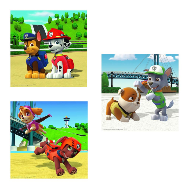 Пазлы - Пазл Paw Patrol Ravensburger 3 в 1 5+ (09239_0)#2
