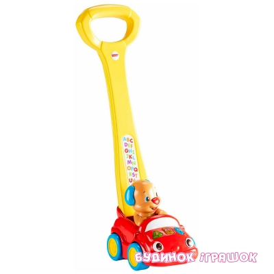 Машинки для малюків - Каталка Fisher-Priсe Щеня на машині: рос Fisher-Price (DLK66)#2