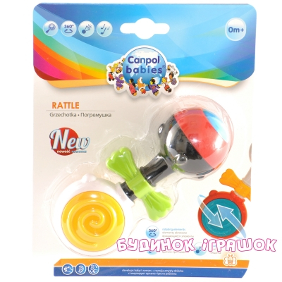 Погремушки, прорезыватели - Погремушка Леденец Canpol ассортимент (81/001)#2