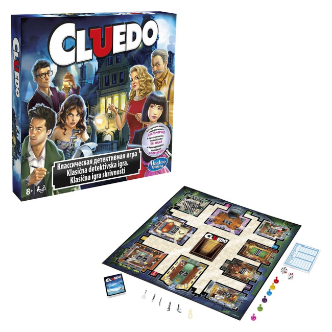 Настільні ігри - Настільна гра Hasbro Games Cluedo Classic (A5826)#3