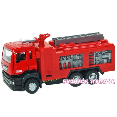 Транспорт и спецтехника - Автомодель Пожарная машина Автопром (5001)#2
