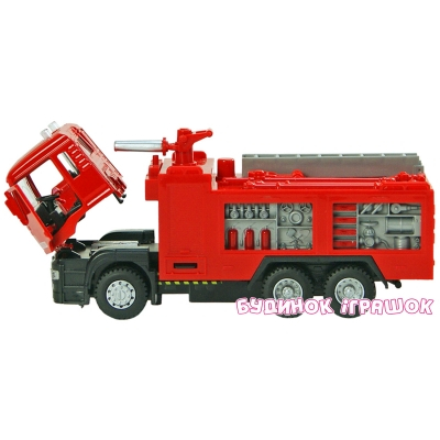 Транспорт и спецтехника - Автомодель Пожарная машина Автопром (5001)#3