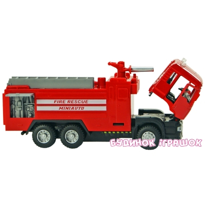 Транспорт и спецтехника - Автомодель Пожарная машина Автопром (5001)#4