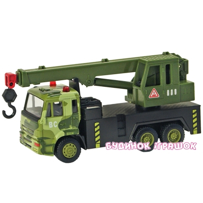 Транспорт и спецтехника - Автомодель КАМАЗ Автокран Автопром в ассортименте (6510ABCD)#2