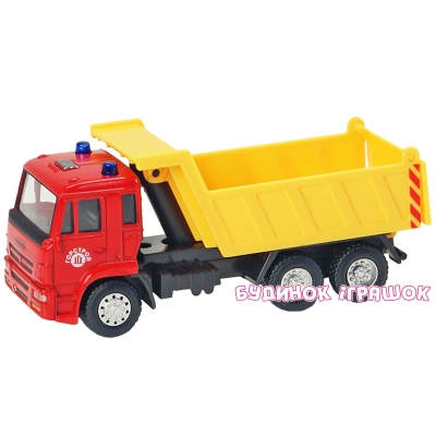Транспорт і спецтехніка - Автомодель КАМАЗ Самоскид Автопром в асортименті (6511ABCD)#4