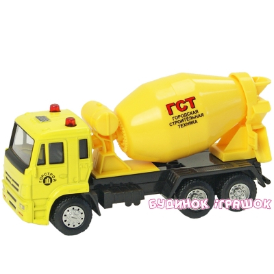 Транспорт і спецтехніка - Автомодель КАМАЗ Бетономешелка Автопром в асортименті (6516ABCD)#3