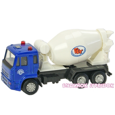 Транспорт і спецтехніка - Автомодель КАМАЗ Бетономешелка Автопром в асортименті (6516ABCD)#4