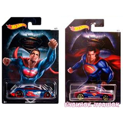 Транспорт и спецтехника - Машинка Hot Wheels серии Batman vs Superman в ассортименте (DJL47A)#4